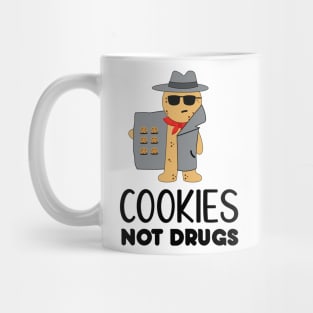 Cookies Not Drugs Funny christmas For Ugly xmax Sweater Mug